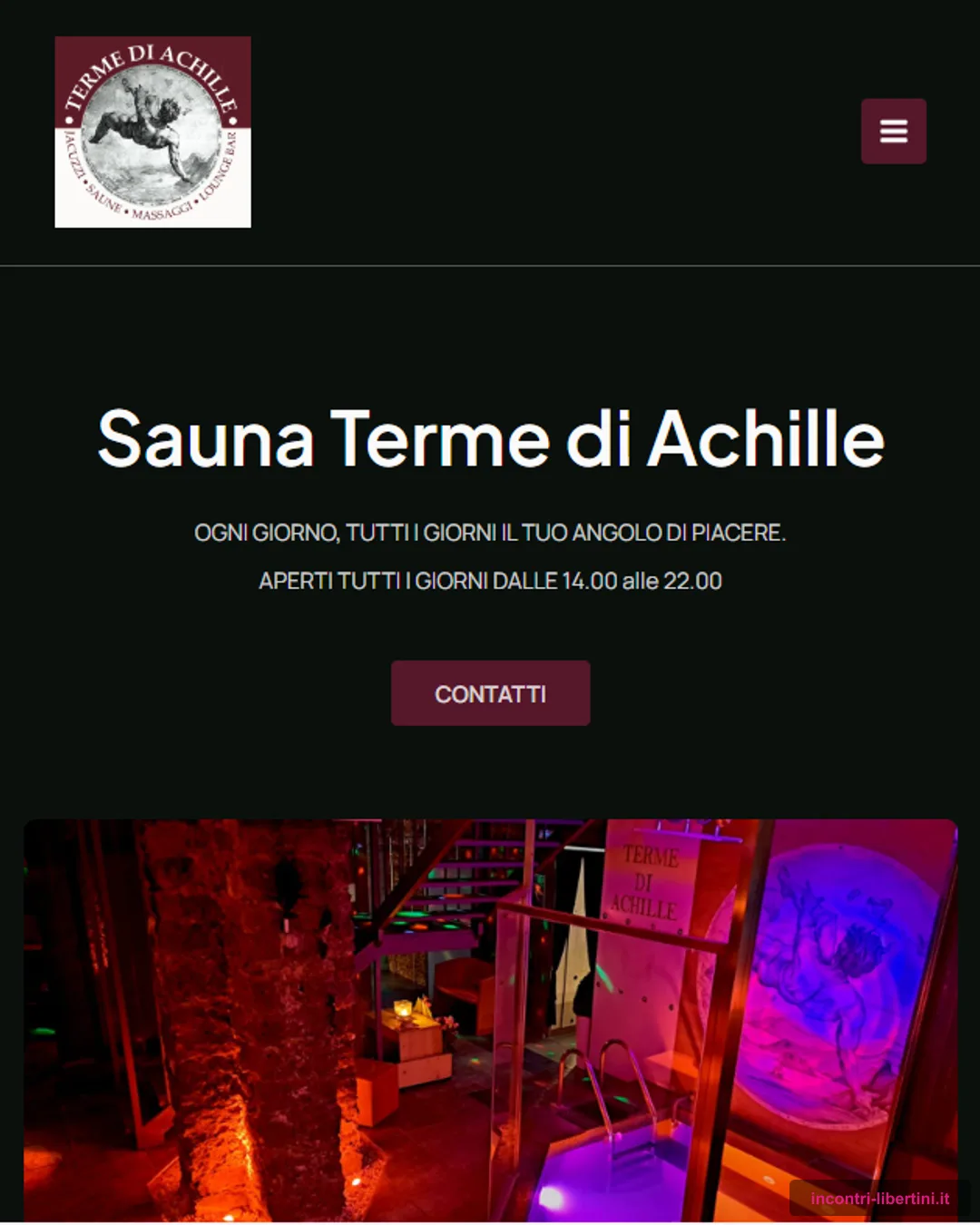 Sauna terme di achille